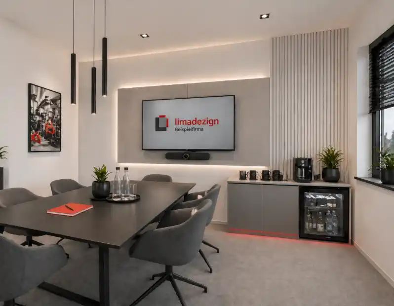 Innenarchitektur-Projekt Bürogebäude in Siegen und Umgebung mit optimierten Arbeitsabläufen, klaren Farbkonzepten und robusten Materialien. Kommunikationszone im Bürogebäude im Raum Siegen mit strukturiertem Layout, robusten Oberflächen und zeitgemäßer Arbeitsplatzgestaltung.
