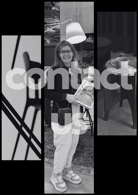 Innenarchitektin Lisa Prüßner-Schneider bei der Award Verleihung mit Preis best workspace