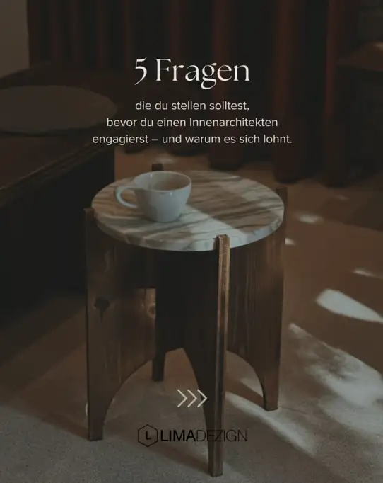 5 Fragen zu Innenarchitektur