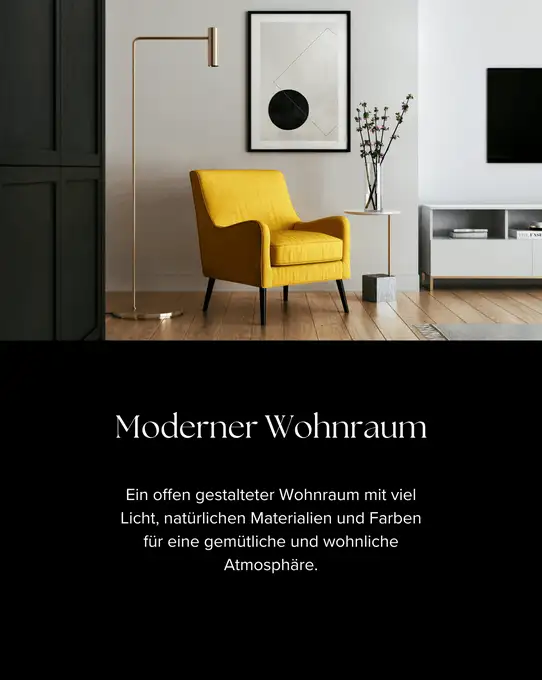 Moderner Wohnraum