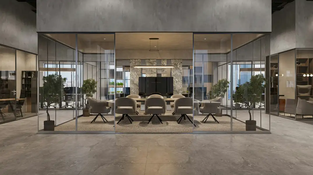 Markenorientierte Innenarchitektur für moderne Arbeitswelten